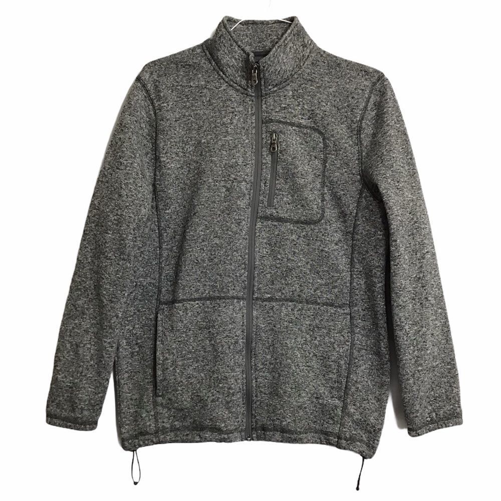 Croft & Barrow Full Zip Sherpa Lined Jacket Size M